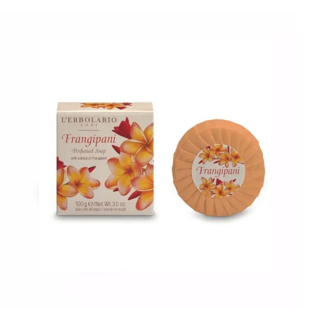 L? ERBOLARIO Frangipani Αρωματικό Σαπούνι 100gr