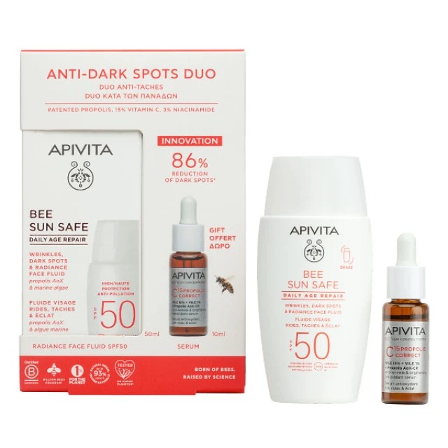 APIVITA PRO BEE SUN SAFE DAILY AGE REPAIR SPF50