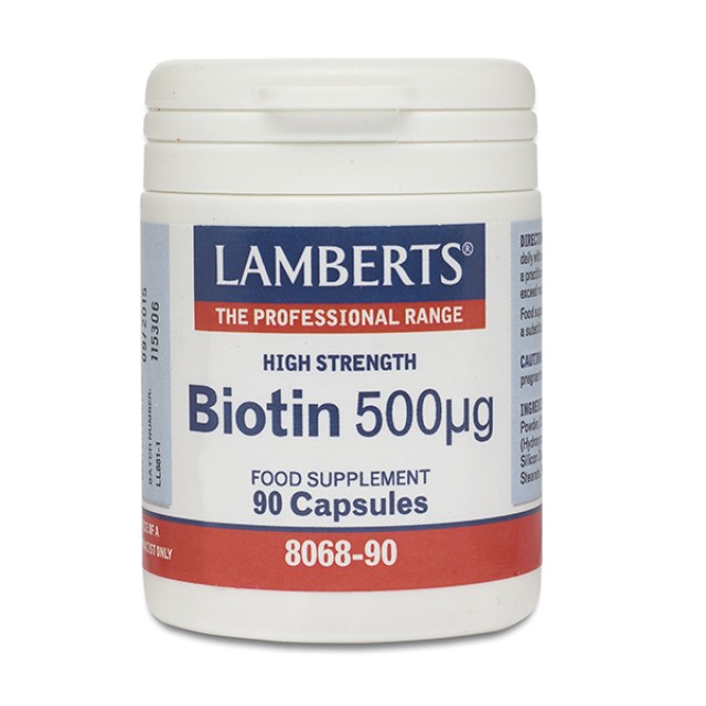 Lamberts Biotin 500 mcg 90caps