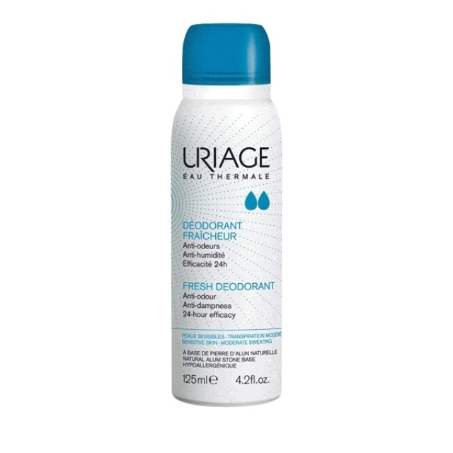 Uriage Deodorant Fraicheur Αποσμητικό Σπρέι ,125 ml