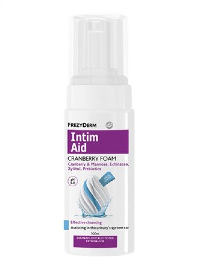 FREZYDERM INTIM AID CRANBERRY FOAM 100ml