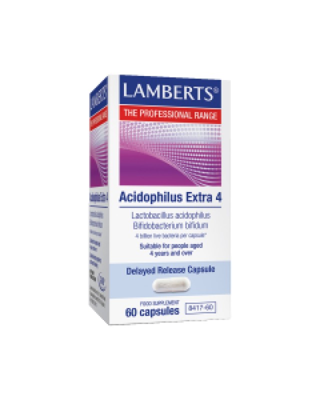 Lamberts Acidophilus Extra 4 (Milk Free)  30caps