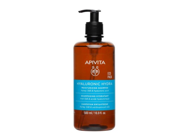 Apivita shampoo hyalu hydra 500ml/25