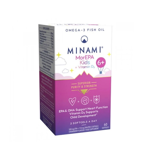 Minami MorEPA Mini Junior 60 softgels