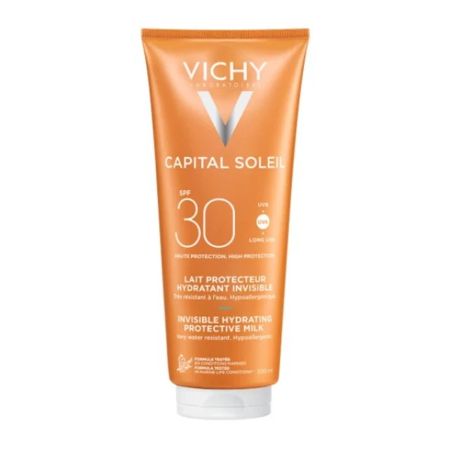 Vichy Ideal Soleil Hydrating Milk SPF30 Γαλάκτωμα για Πρόσωπο & Σώμα 300ml