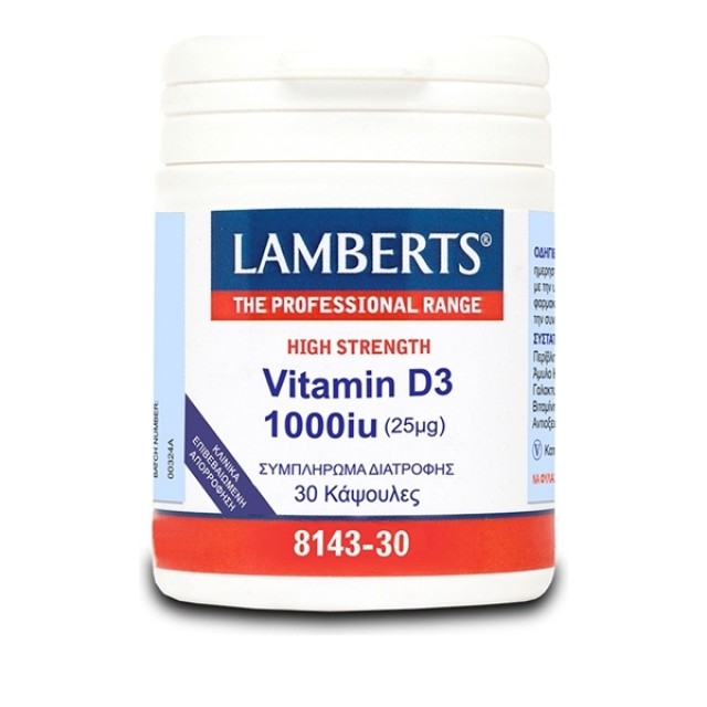 Lamberts Vitamin D 1000iu,30 caps