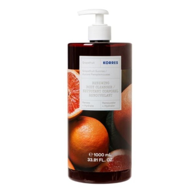 KORRES GRAPEFRUIT.B.CLEANSER.1LT WRAP
