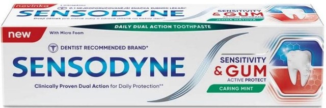Sensodyne Sensitivity & Gum Οδοντόκρεμα Για Ευαίσθητα Δόντια & Ουλίτιδα