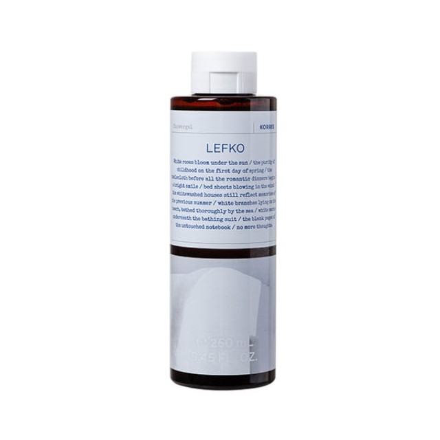 KORRES LEFKO SHOWERGEL 250ML