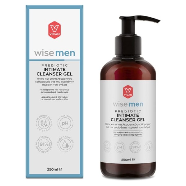 WISE MEN INTIMATE CLEANSER GEL 250ml