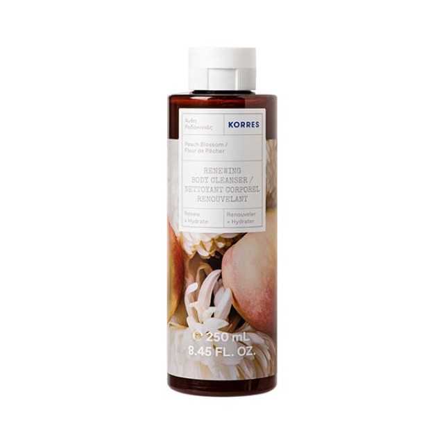 KORRES PEACH BLOSSOM / ΡΟΔΑΚΙΝΟ ΑΦΡΟΛΟΥΤΡΟ 250ML - ΜΟΝΟΣ ΚΩΔΙΚΟΣ