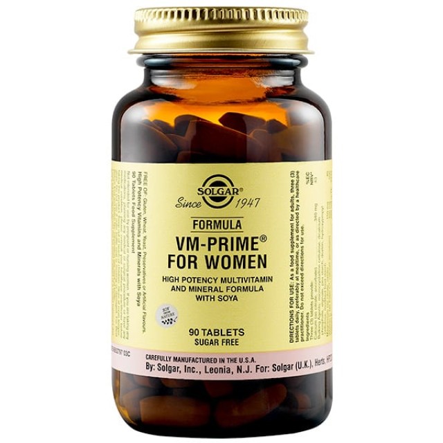 Solgar Formula Vm-Prime For Women Tabs 90s