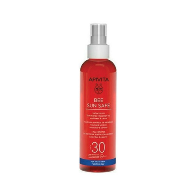 Apivita Bee Sun Safe Tan Perfecting Body Oil SPF30 200ml