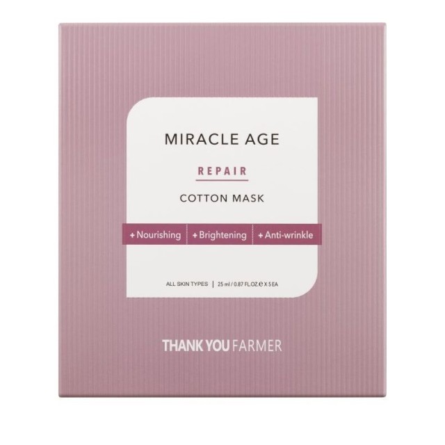 Thank You Farmer Miracle Age Repair Cotton Mask 25ml