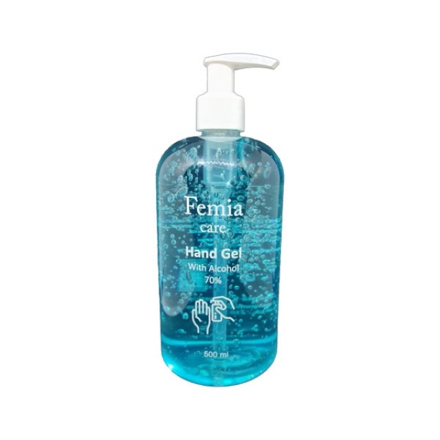 OEM FEMIA CARE HAND GEL με 70% αλκοόλη 500ml