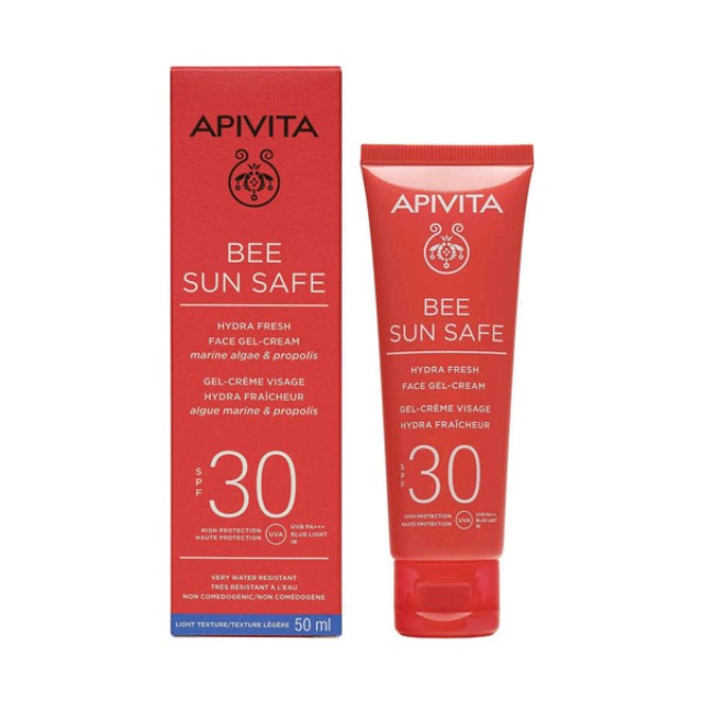 Apivita Bee Sun Safe SPF30 Αντηλιακή Ενυδατική Κρέμα-Gel Προσώπου 50ml