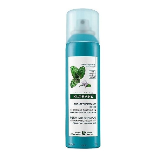  Klorane Aquatic Mint Detox Dry Shampoo- 50ml
