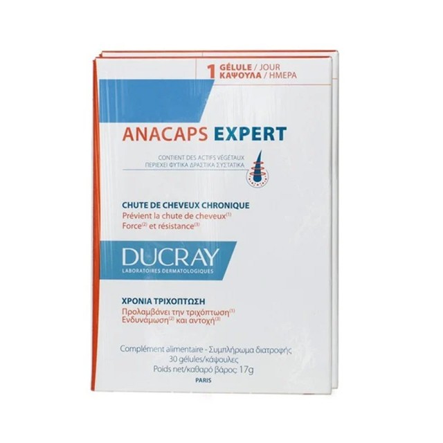 DUCRAY ANACAPS EXPERT 30CAPS -30%ON2ND