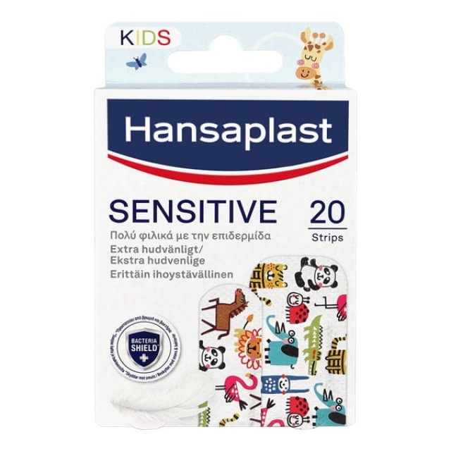 Hansaplast Sensitive Animals 20 Strips
