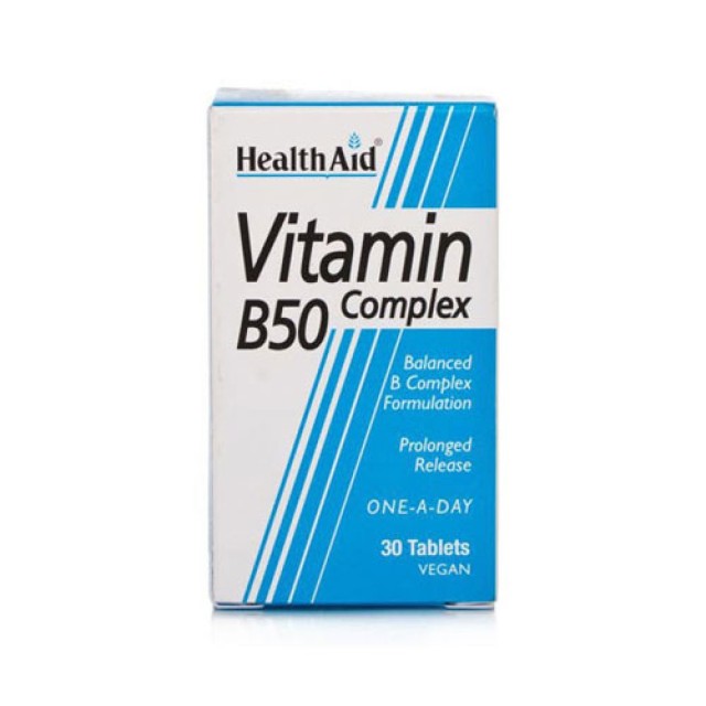  Health Aid B50 Complex- 30 ταμπλέτες