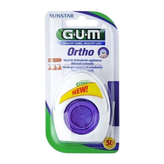 GUM 3220 ORTHO FLOSS BAGx50 STRANDS
