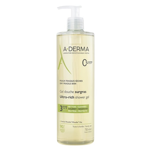 AD GEL DOUCHE SURGRAS RP 750ML