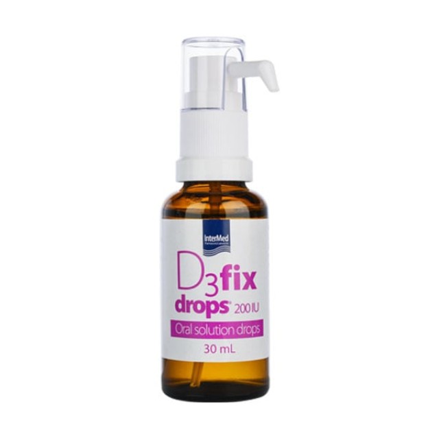 INTERMED D3 FIX DROPS 200IU WITH PUMP [FLX30ML]