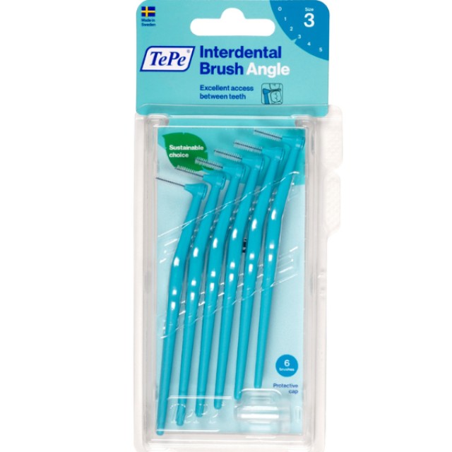 Tepe Angle Interd. Μπλε 0,6μμ Angle Plac Con