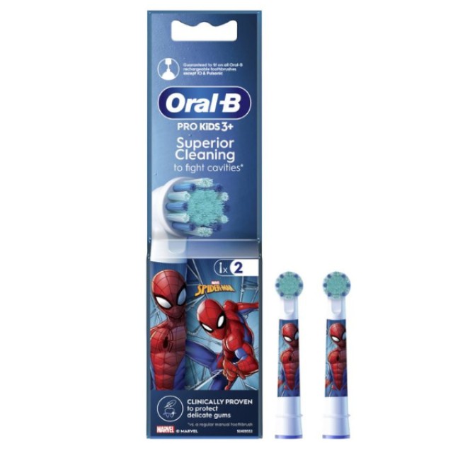 Oral-B Ανταλλακτικά Ids Spiderman 1x2