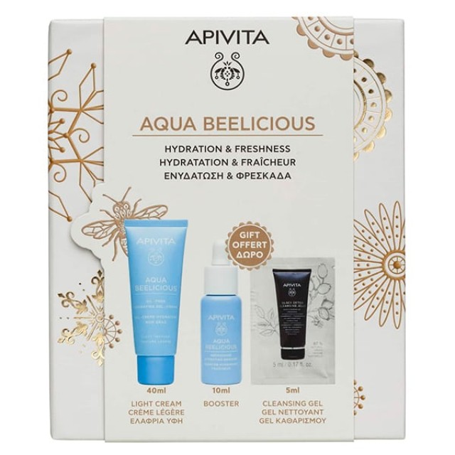 Apivita Aqua Beelicious Promo Oil& Mini Ser/25