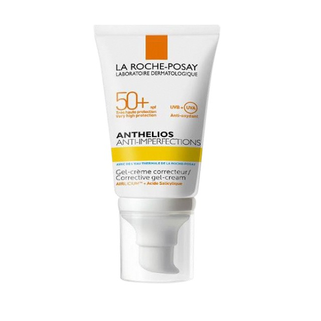 La Roche Posay Anthelios Anti-Imperfections Corrective Gel-Cream Αντιηλιακή Κρέμα-Τζελ για Δέρμα με Τάση Ακμής, 50ml