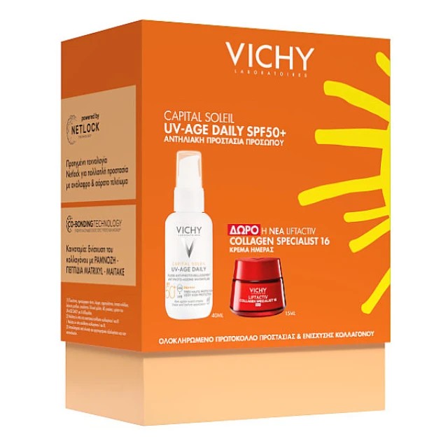 VICHY CAPITAL SOLEIL UV AGE SUMMER BOX 25
