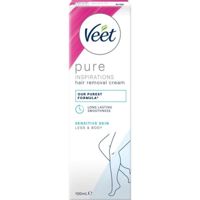Veet Κρέμα Για Ευαίσθητες Επιδερμίδες  100ml 12τεμ./κιβ.