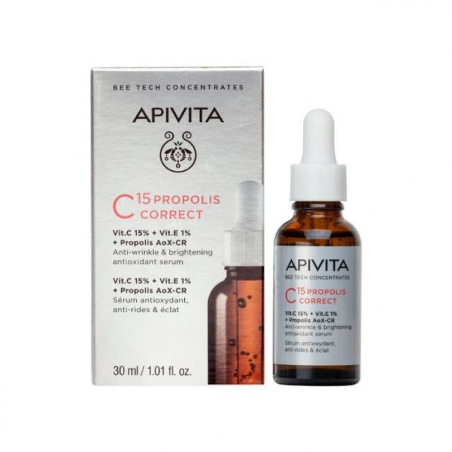 APIVITA C15 PROPOLIS CORRECT SERUM 30ML/25