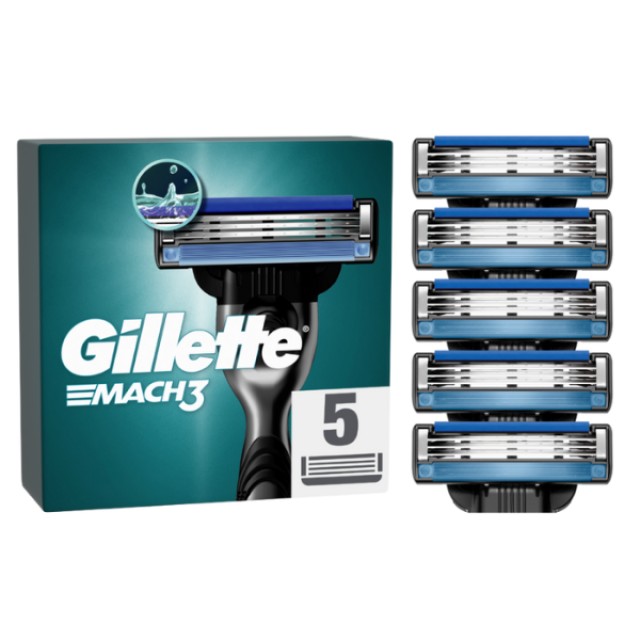 Gillette Mach3 Ανταλλακτικά 1x5