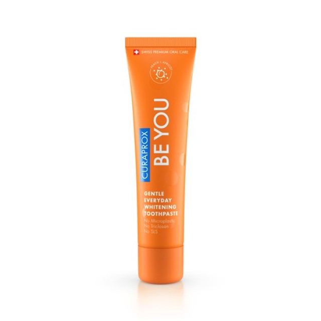 Curaprox Be You Ροδάκινο+Βερίκοκο Πορτοκαλί Paste 60ml