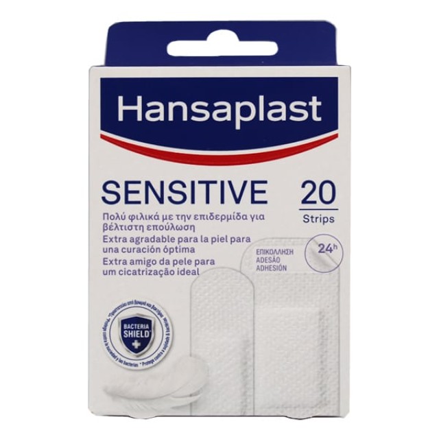 HANSAPLAST SENSITIVE 20 STRIPS/ 2 ΜΕΓΕΘΩΝ