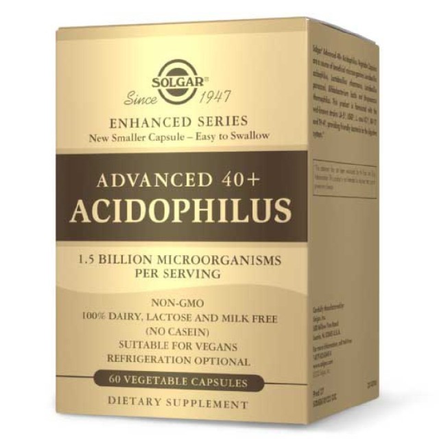 Solgar Advanced 40+ Acidophilus 60vcaps