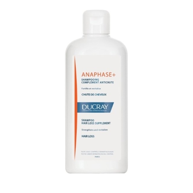 Ducray Anaphase+ Shampoo Δυναμωτικό Συμπληρωματικό Σαμπουάν κατά της Τριχόπτωσης, 400ml