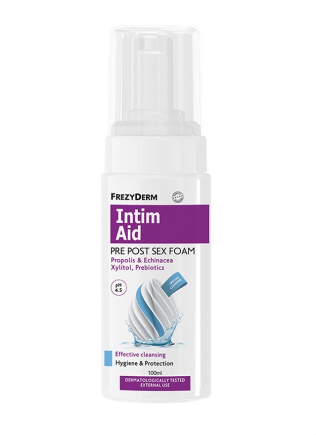 FREZYDERM INTIM AID PRE POST SEX FOAM 100ml