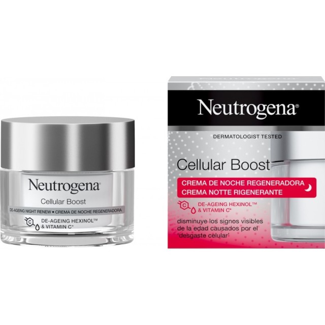 Neutrogena Cellular Boost De-Ageing Night Renew- 50ml