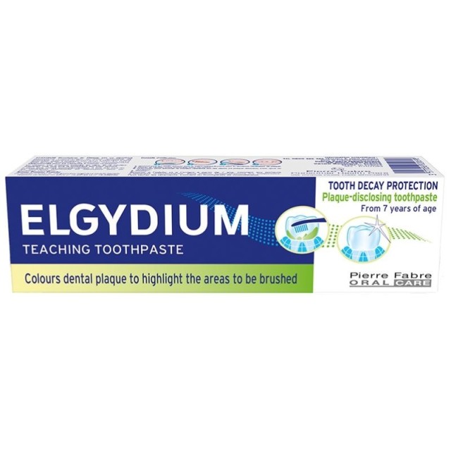 Elgydium Teaching Toothpaste Tooth Decay Protection Αποκάλυψη Πλάκας- 50ml