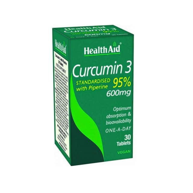 Health Aid Curcumin 3 600mg 30 tabs