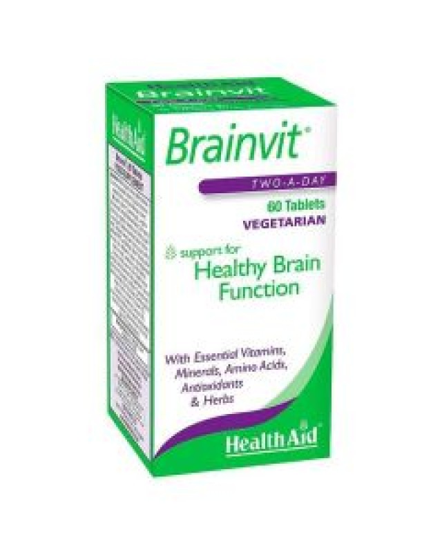 Health Aid Brainvit- 60 ταμπλέτες