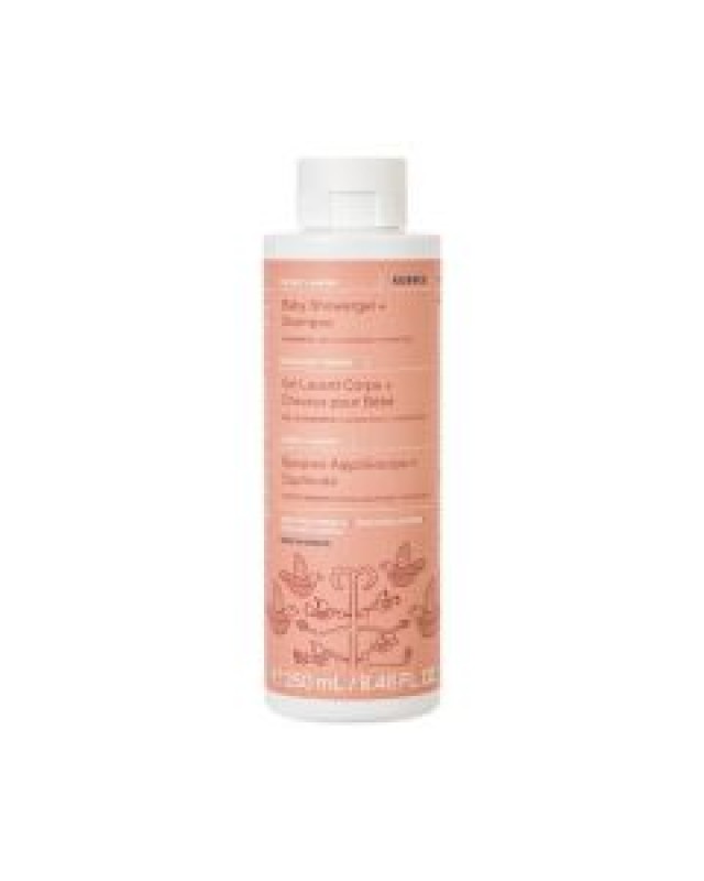 Korres Baby Showergel & Shampoo 250ml (Βρεφικό Αφρόλουτρο & Σαμπουάν)
