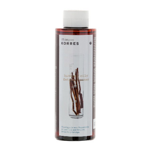 Korres Shampoo για λιπαρά μαλλιά με Γλυκύρριζα & Τσουκνίδα 1+1 2*250ml