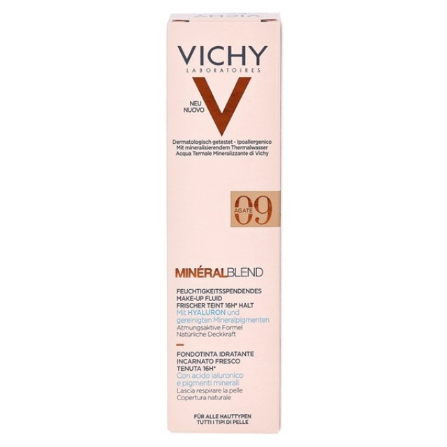 Vichy Mineral Blend Make Up, 09 Agate , 30ml