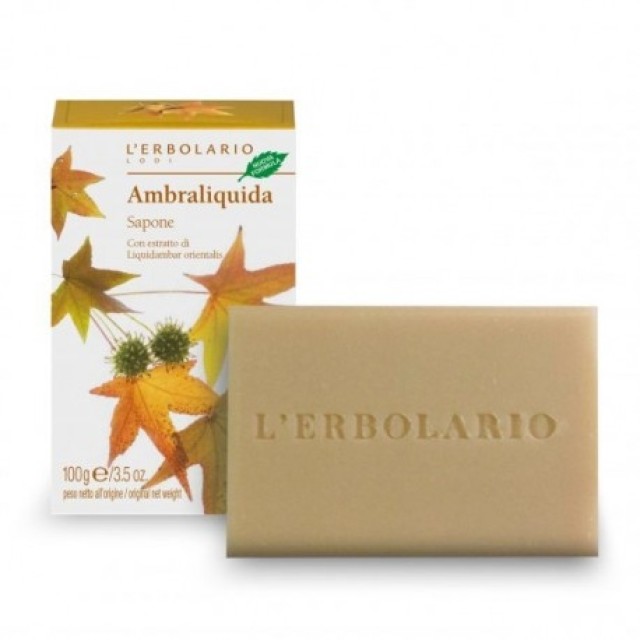 LErborario Ambraliquida Bar Soap 100G