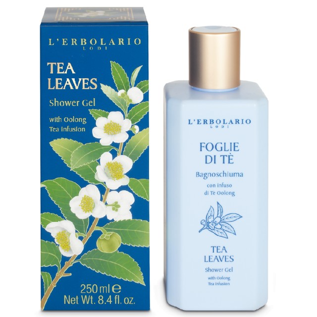 L Erbolario Tea Leaves Shower Gel 250ml