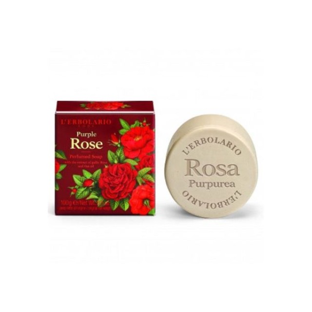 LErbolario Rosa Purpurea Sapone Profumato Αρωματικό Σαπούνι 100gr